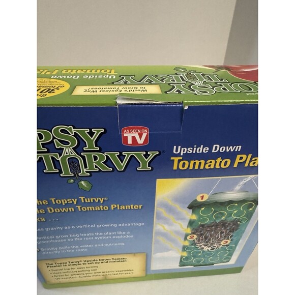 Brand New As Seen On TV Topsy Turvy Upside Down Tomato Planter - Picture 4 of 8